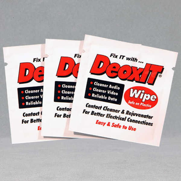 DeoxIT ®, #K-D1W-50 (Individual Wipes,3 x 3.5″)