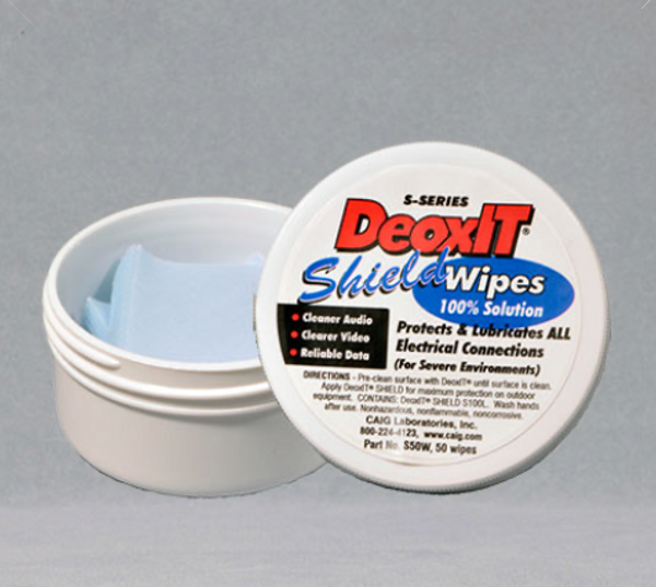 DeoxIT® Shield, #S50W (Wipes, 1.75 x 1.75″)