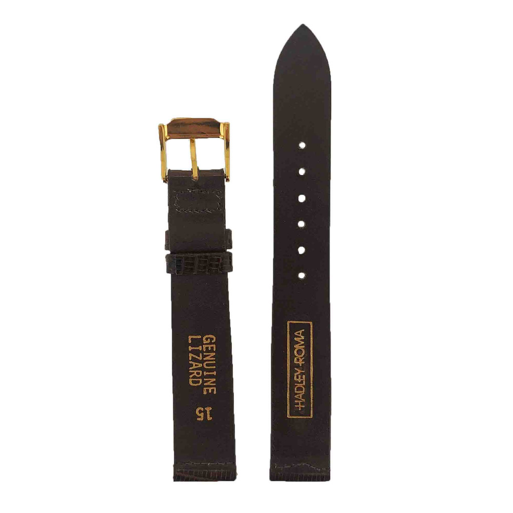 Watch Band Black LEA326-15 | Back