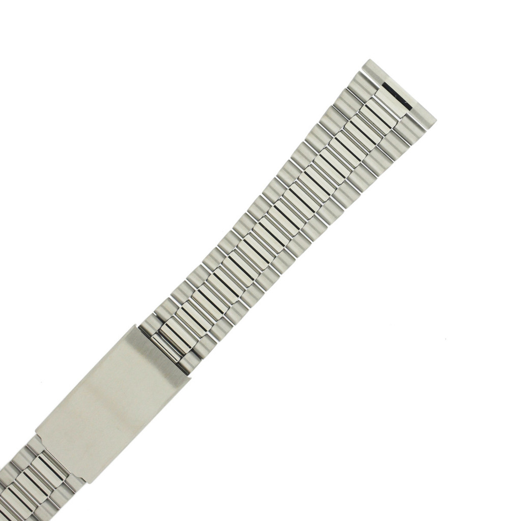 Stainless Steel Oyster Style Metal Watch Band