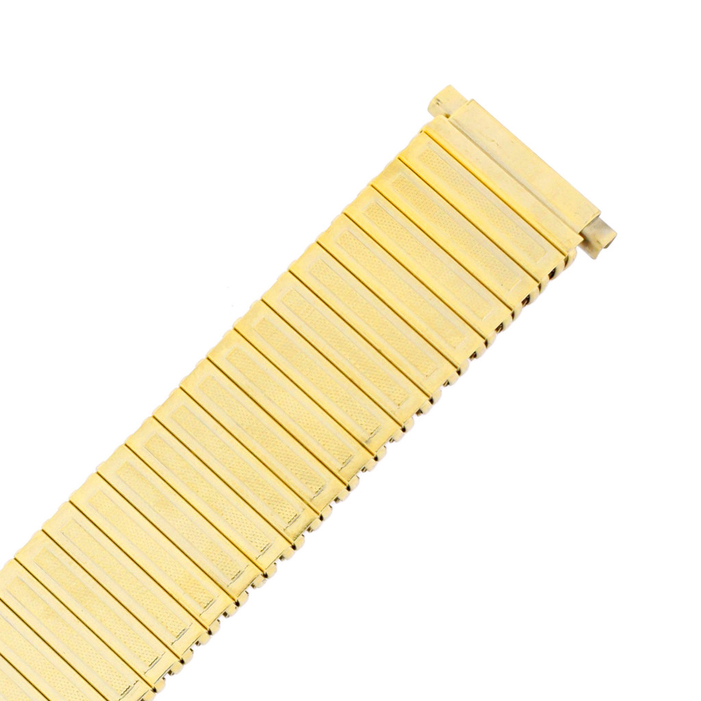 Gold-Tone Mens Expansion Stretch