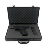 Case Aluminum Black Customize Pluck and Pull Foam Store Guns Pistols Camera Lens Tools Collectables