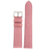 Pink Genuine Lizard Watch Band | Pin Exotic Skin Watch Band LEA721 | Main