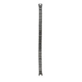 Ladies Stretch Hook Silver-tone C-Ring Watch Band | TechSwiss TSMET170 | Silver Tone | Rear