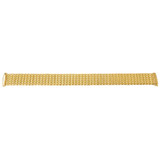 Watch Band Stretch Expansion Ladies Gold-Tone 12mm- 1mm