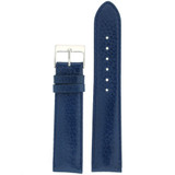 Padded Watch Band in Blue Calfskin | Replacement Strap LEA483 | TechSwiss | Main