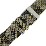 Quick Change Replacement Watch Band in Leather | Cream Snakeskin | TechSwiss LEA1510 | Second View