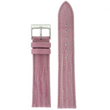 Mauve Patent Leather Watch Band Lizard Grain | TechSwiss Pink Watch Bands |  LEA418 | Main