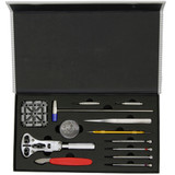 Watch Repair Tool Kit for Battery Changing, Watch Opening, Band Sizing