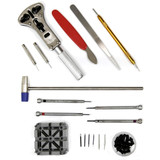 Watch Repair Tool Kit for Battery Changing, Watch Opening, Band Sizing