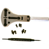 Extra Large Watch Case Opener Wrench with Spring Bar Tool Kit