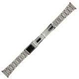 Watch Band Oyster Style Link Stainless Steel Metal Mens 18mm-22mm