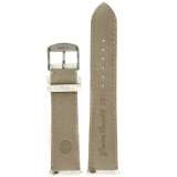 White Crocodile Quick Release Watch Band | Easy Change White Crocodile Genuine Leather Watch Band | TechSwiss LEA846 | Lining