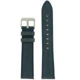 Weathered Blue Leather Watch Band | TechSwiss LEA453 | Main