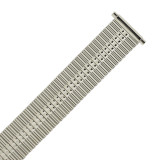 Thin Expansion Metal Stretch Silver Color Watch Band