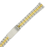 Watch Band Jubilee Style Stainless Link Straight Ends