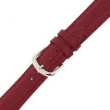 Elegant Leather Watch Band | TechSwiss LEA351 | Buckle