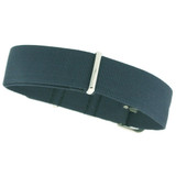 20mm Nylon Watch Strap with SS Buckle Blue One Piece Sport Strap