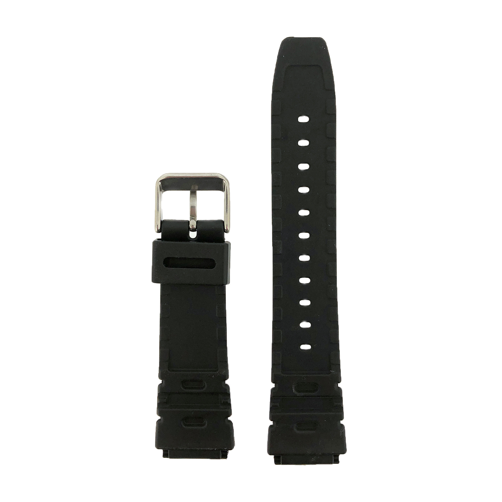 20mm Rubber Watch Band Replacement Plastic Strap TechSwiss