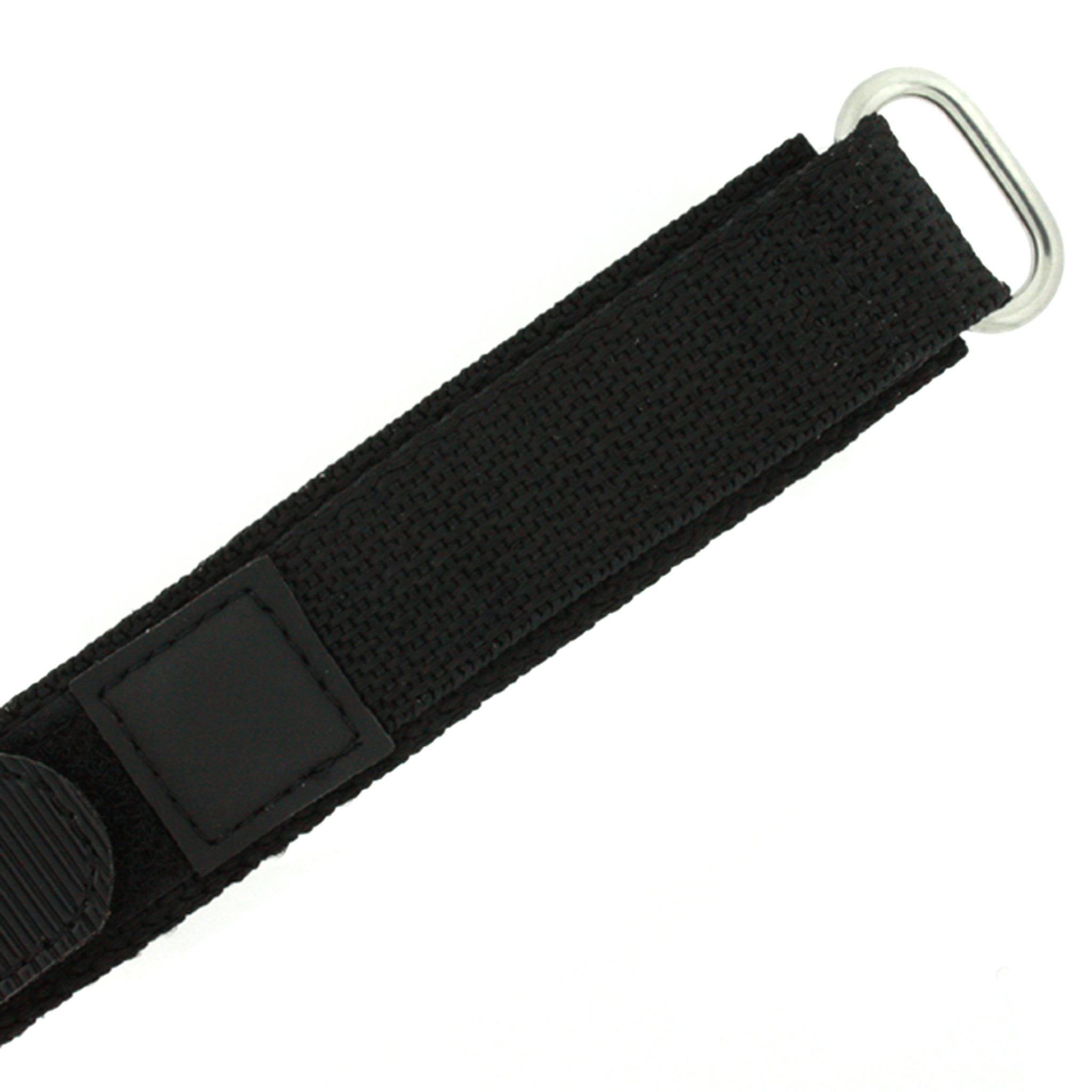 Hook & Loop Watch Band Sport Replacement Strap in Black TechSwiss