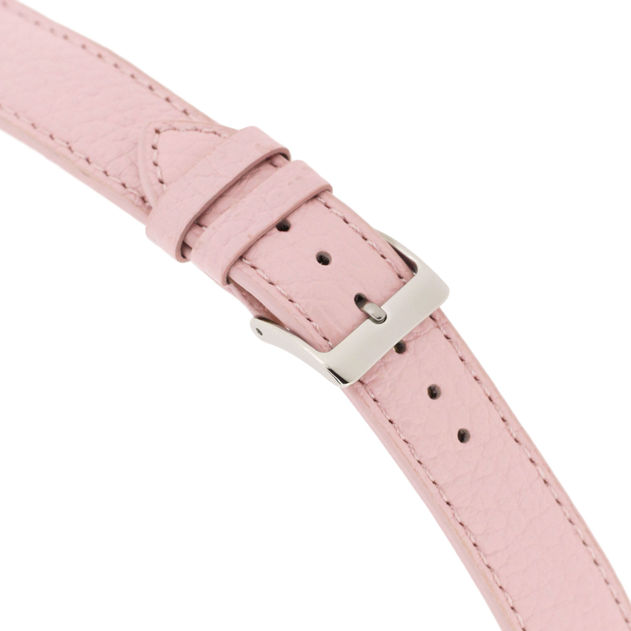 12 mm Pink Genuine Leather Strap for Women