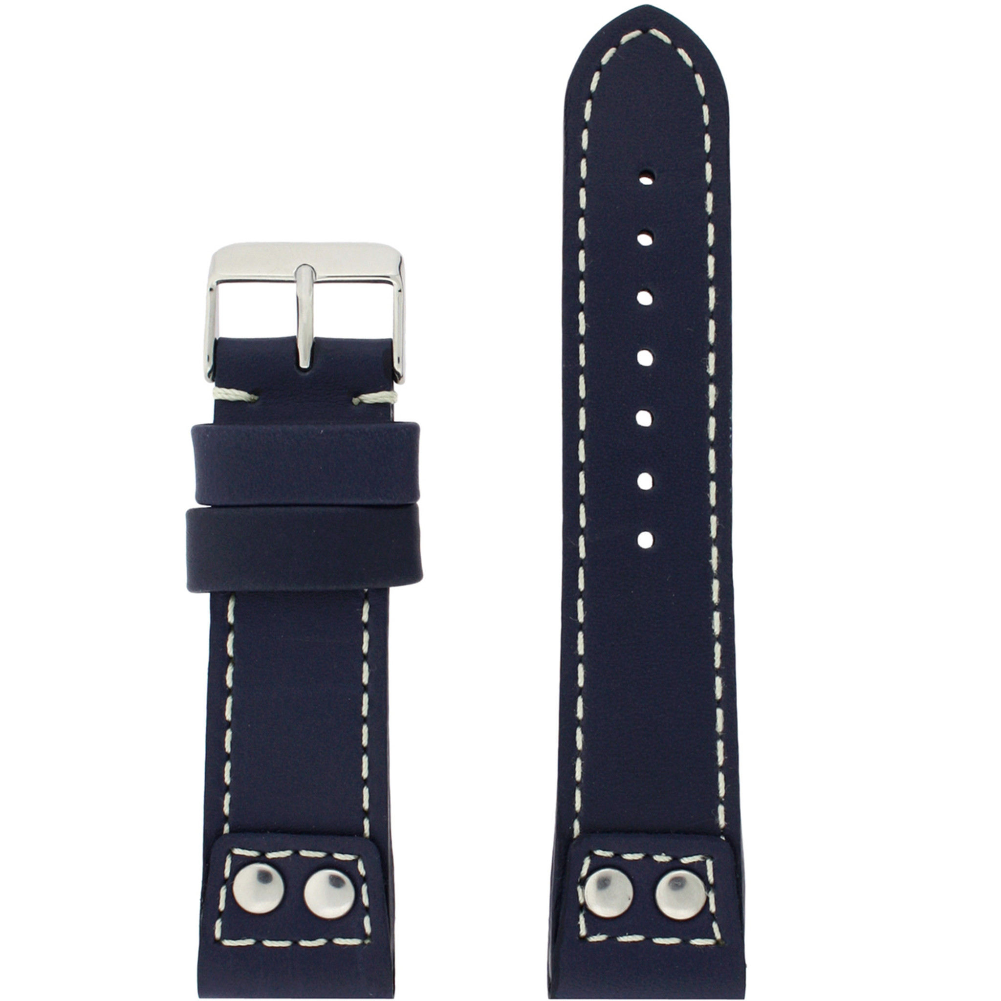 Blue metal sales watch strap