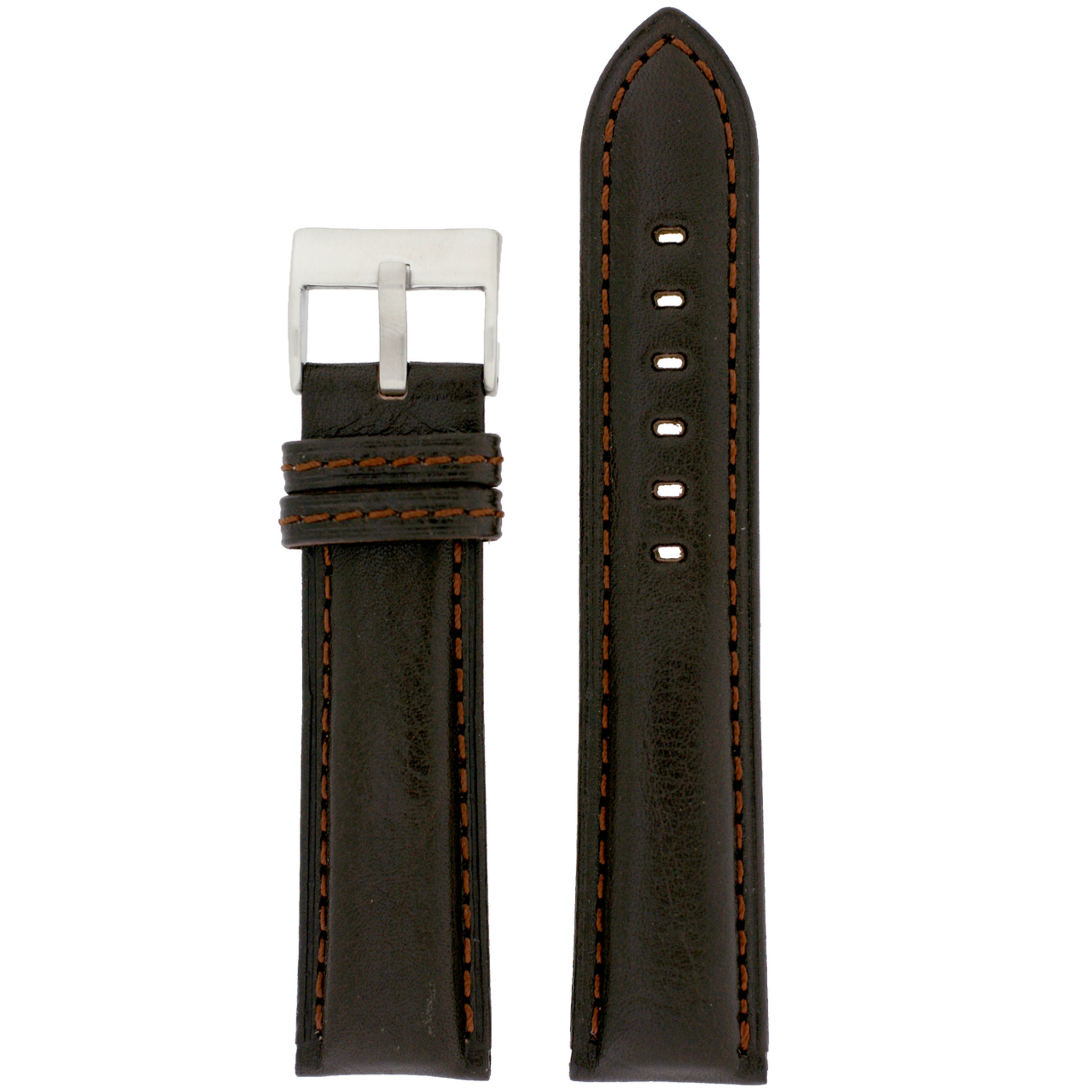 Dark Brown Leather Strap (9mm)