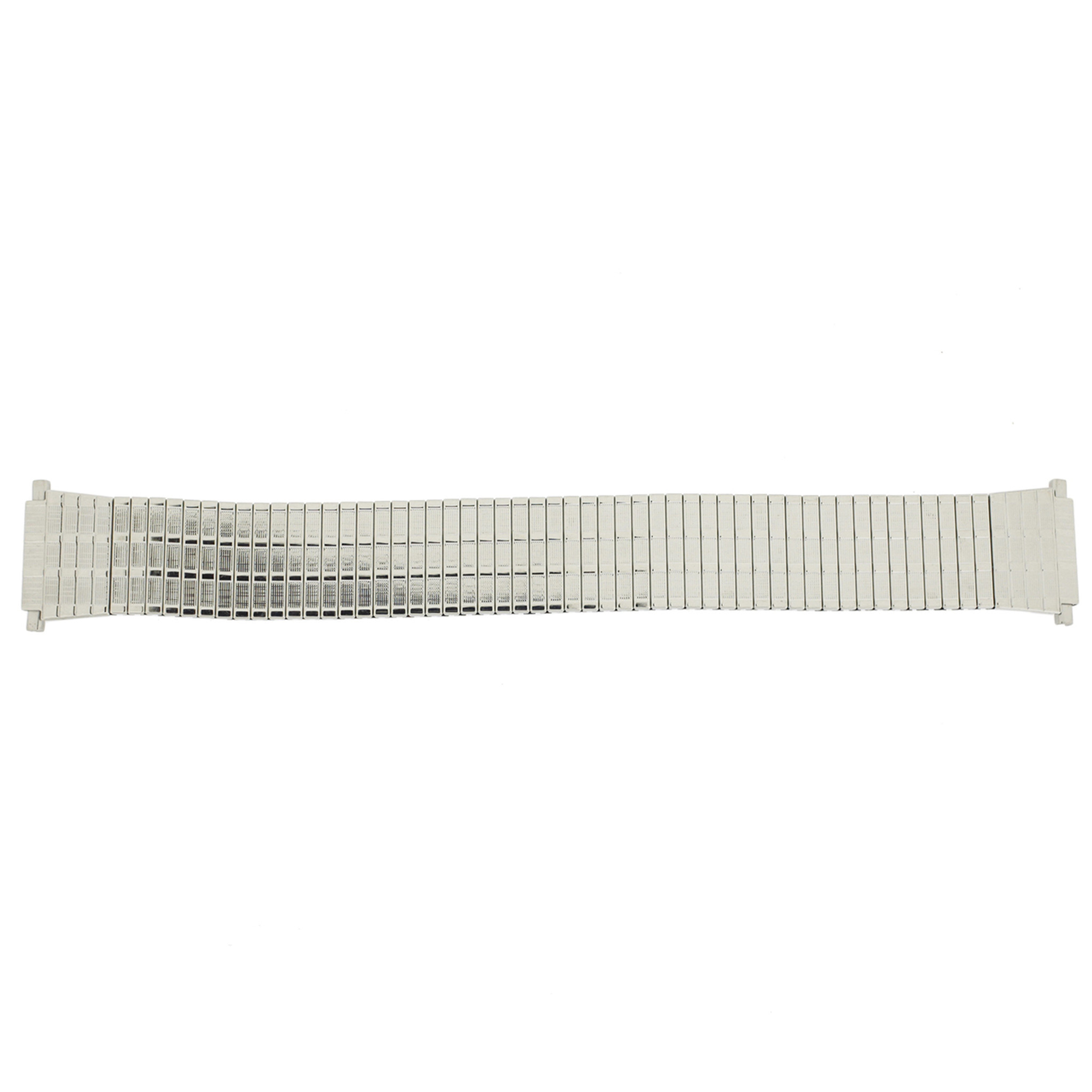 Speidel 18-22MM Silver Ultra Thin Tapered Expansion Watch Band