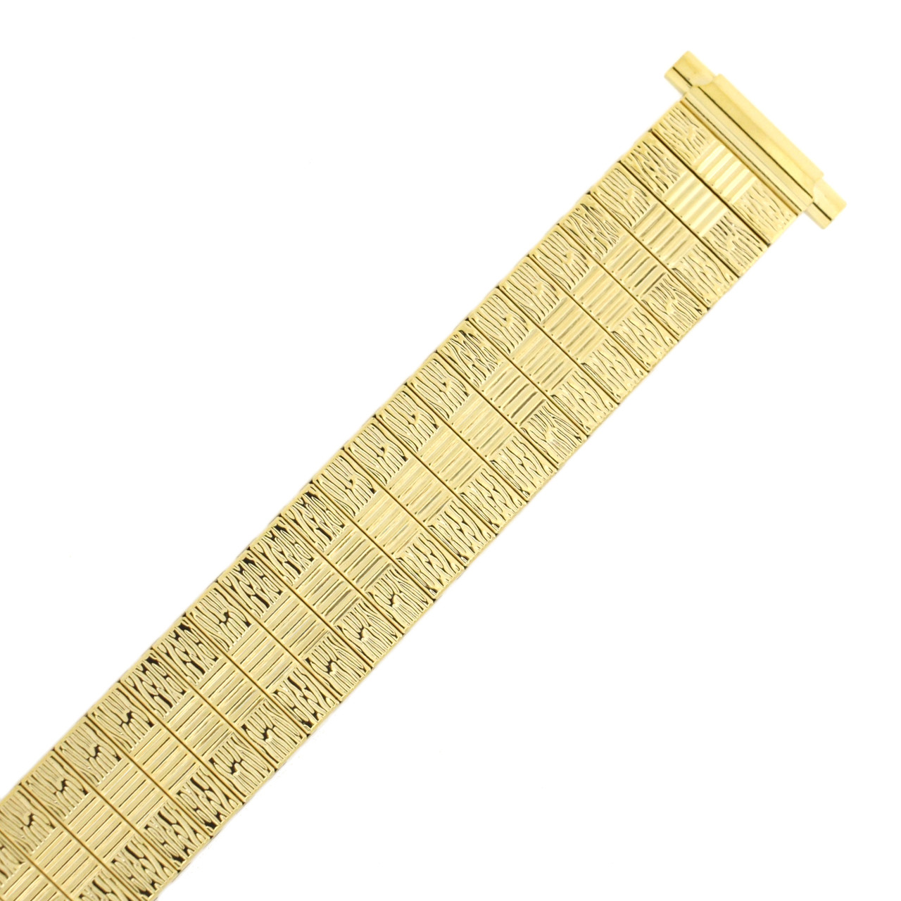 Watch Band Expansion Stretch Metal Gold-tone 16-20 mm