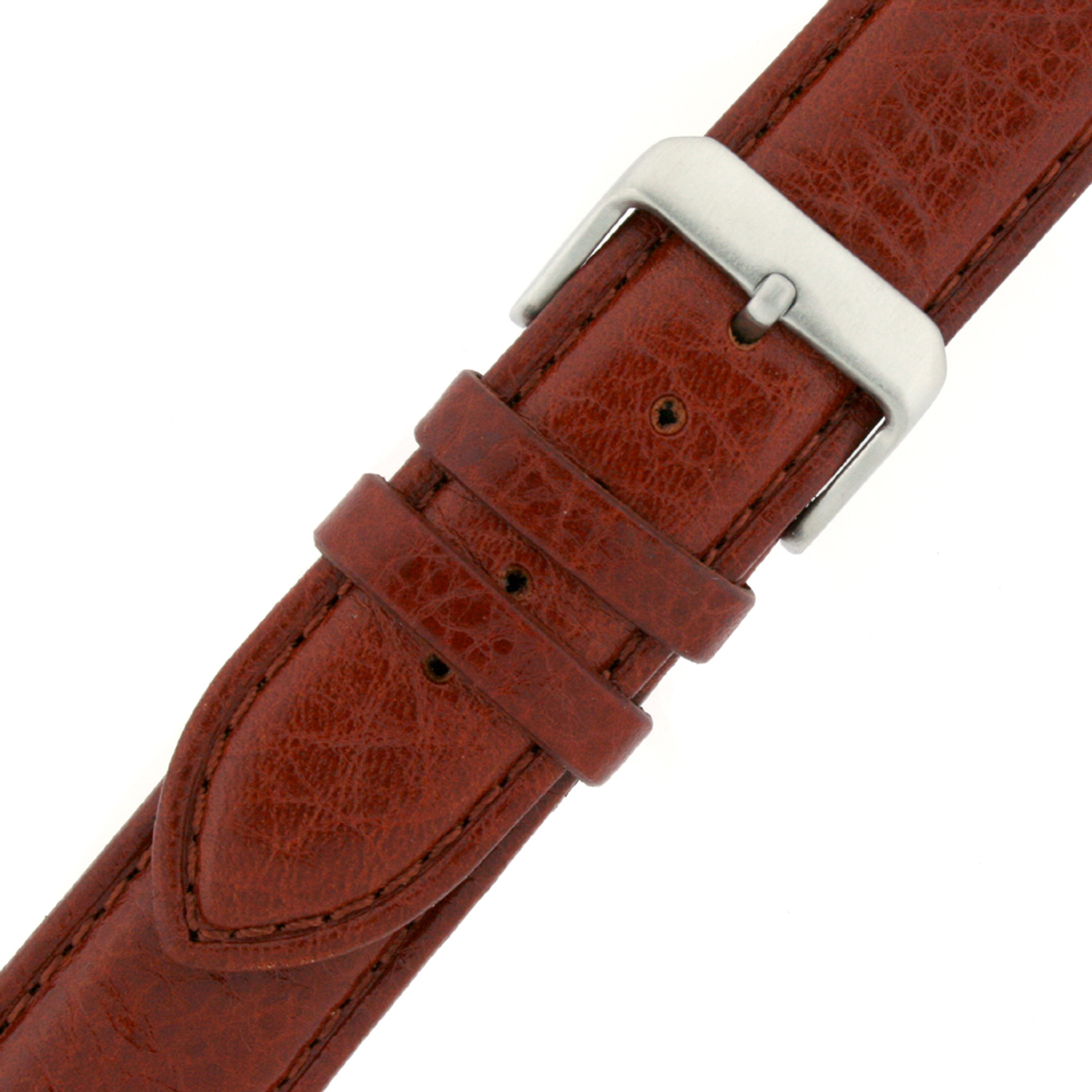 21x12mm Brown Black Leather Watch Strap Mens Watchband for LV