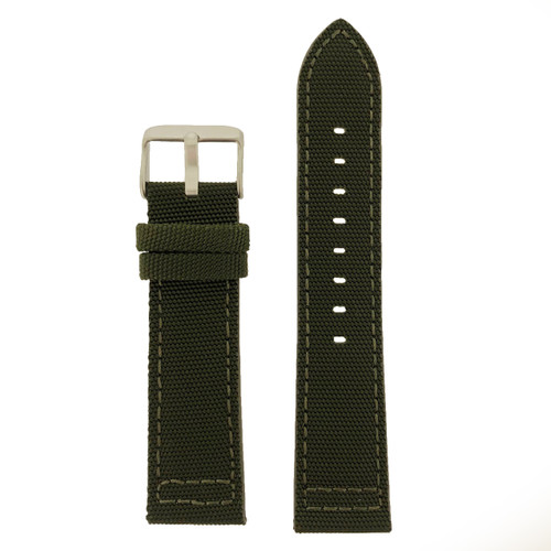 Orange Canvas Water Resistant Watch Band Replacement Straps TechSwiss