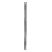 Ladies Stretch Hook Silver-tone C-Ring Watch Band | TechSwiss TSMET170 | Silver Tone | Main View