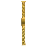 Watch Band Link Metal Gold-Tone Ladies Straight Ends Replacement Bracelet