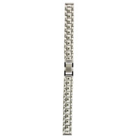 Watch Band Ladies Link Metal Stainless Steel Fold Over Clasp 12mm