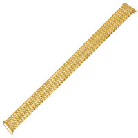 Watch Band Stretch Expansion Ladies Gold-Tone 12mm- 1mm