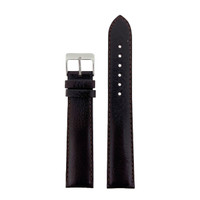 Watch Band Extra Long Comfort Padded Brown Leather 12mm-22mm