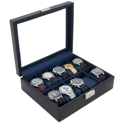 10 Watch leather display case organizer BOUTIQUE 916lfdsG7fL._AC_UF894,  main image 4
