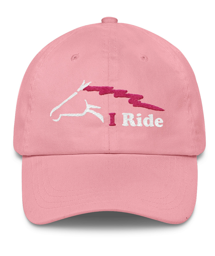 I Ride Horses Equestrian Emroidered Hat The Painting Pony