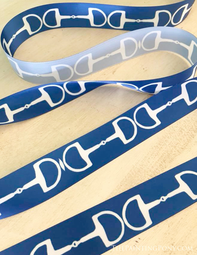 Classic Horse Bit Pillow The Painting Pony