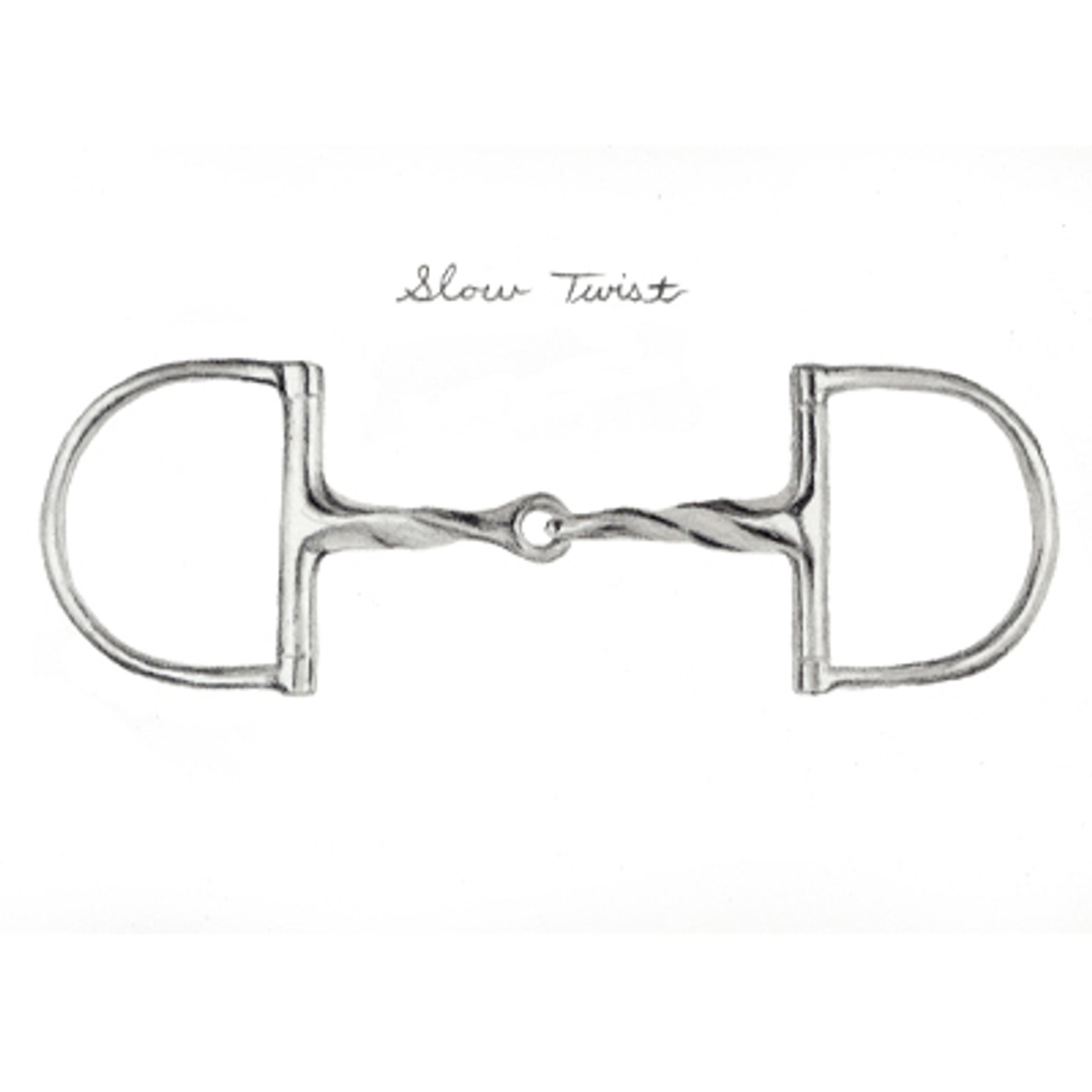Slow Twist Snaffle Bit Sketch