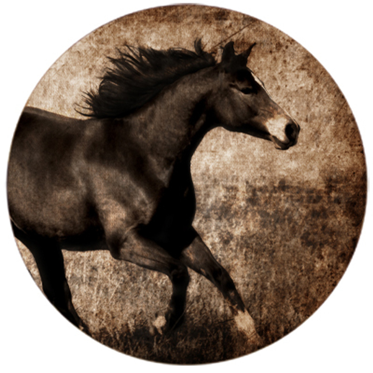 Rustic Galloping Horse