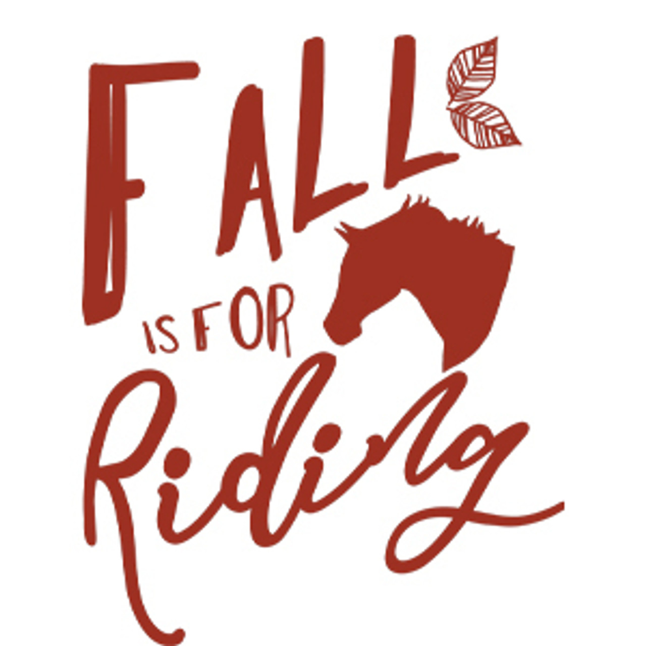 Fall is for Riding