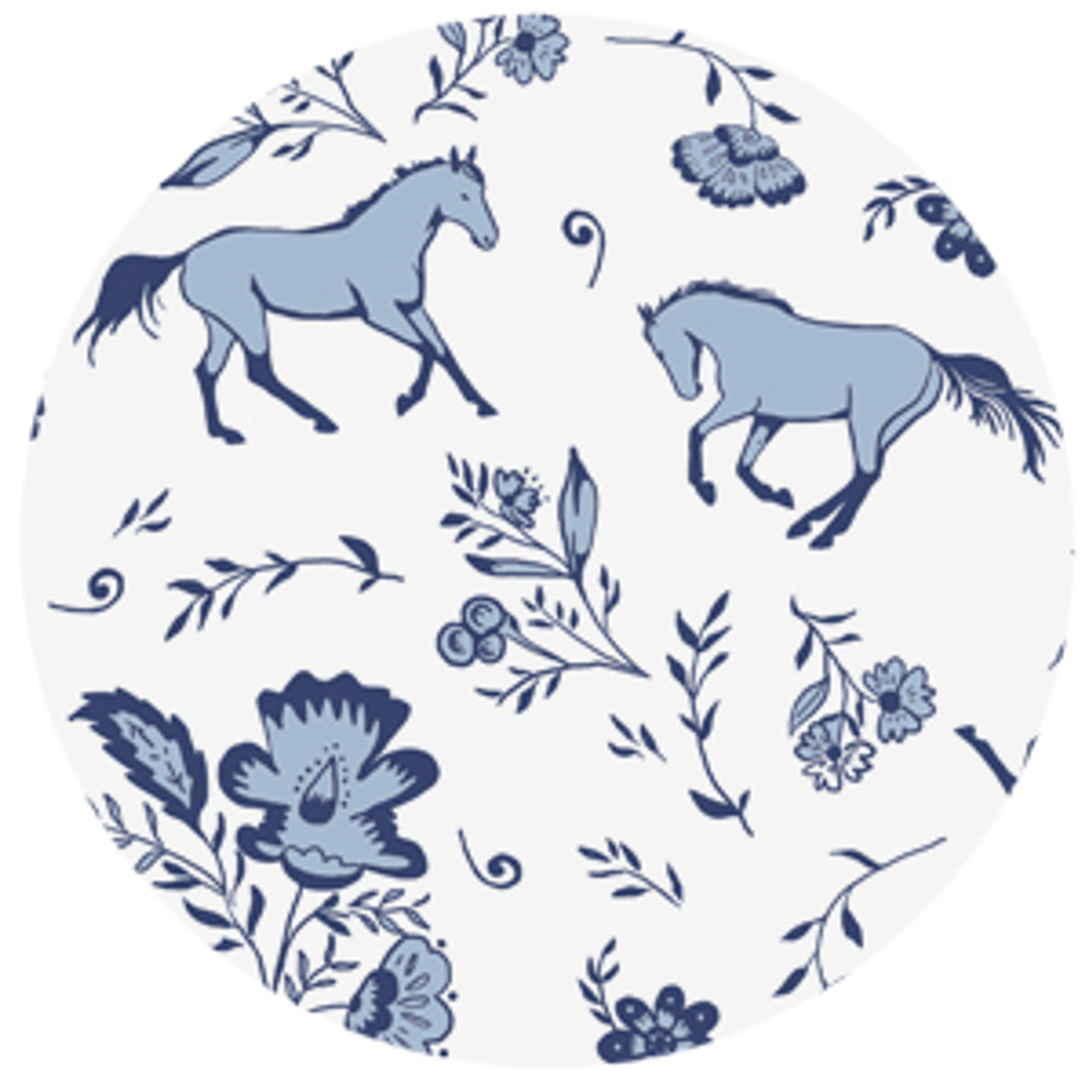 Country Floral Horses