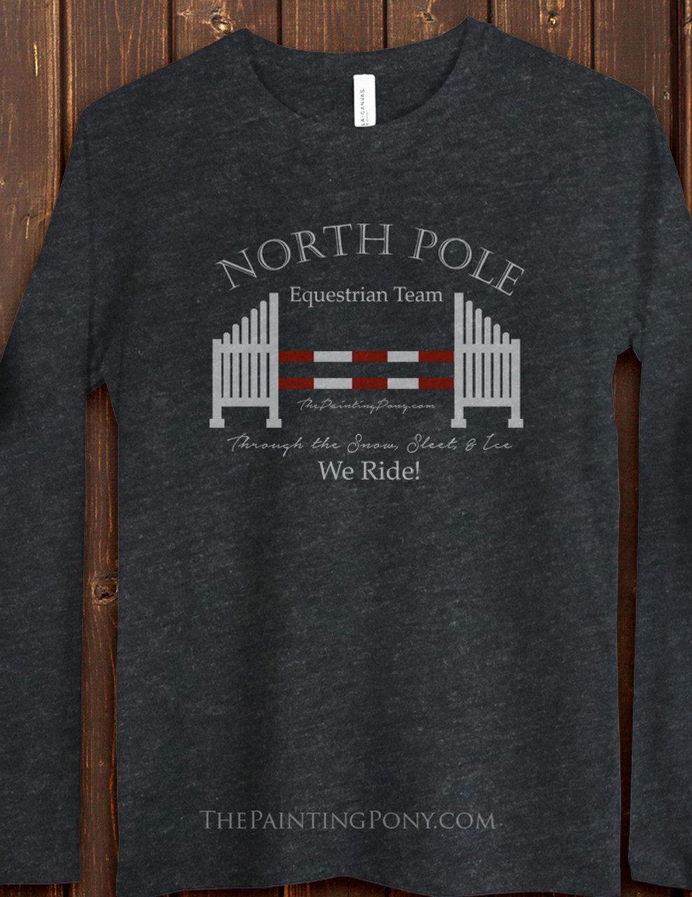 North Pole Equestrian Team Crew Neck Long Sleeve Tee The
