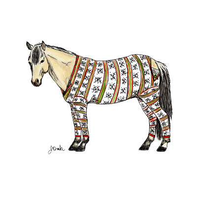 Christmas Pajama Pony