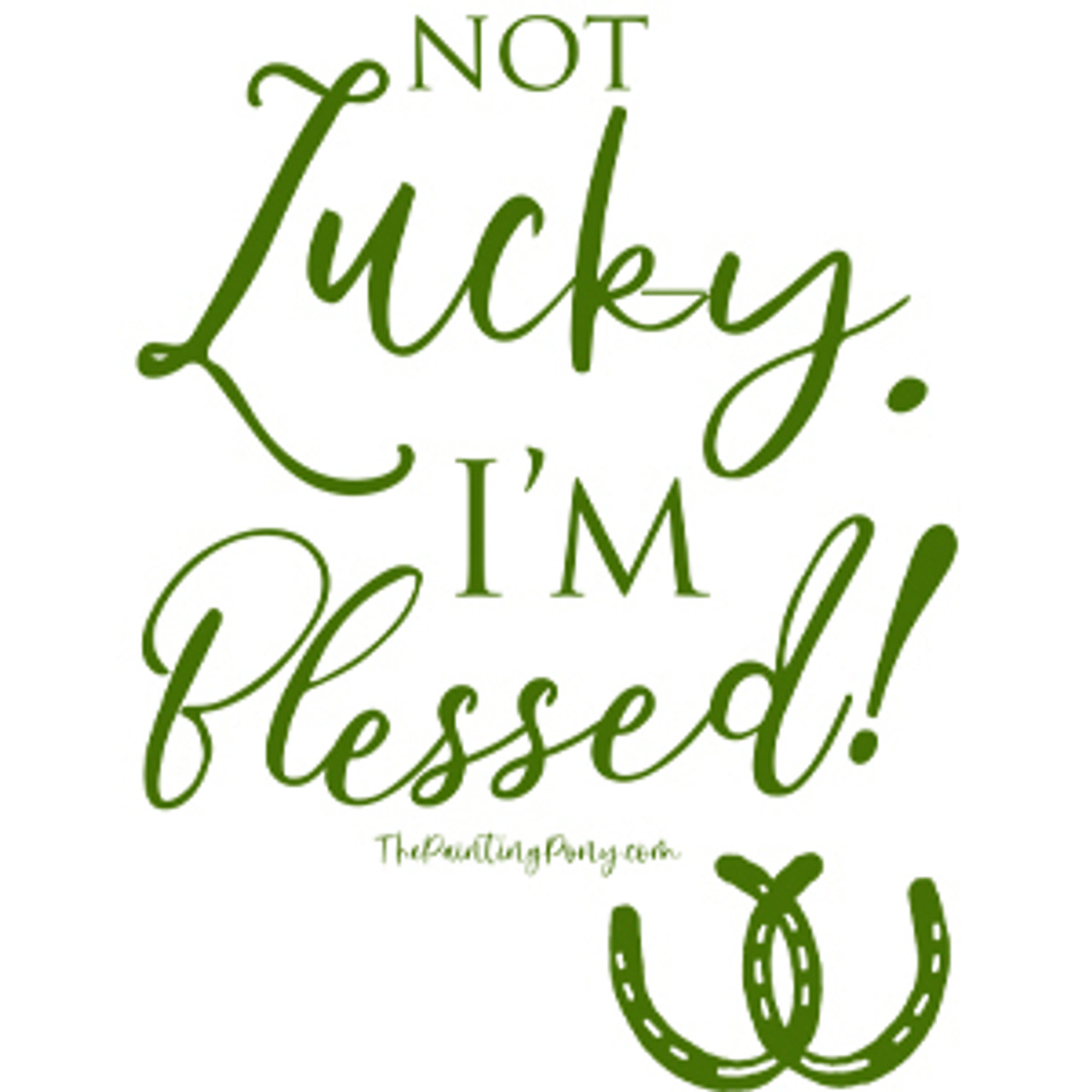 Not Lucky, I'm Blessed