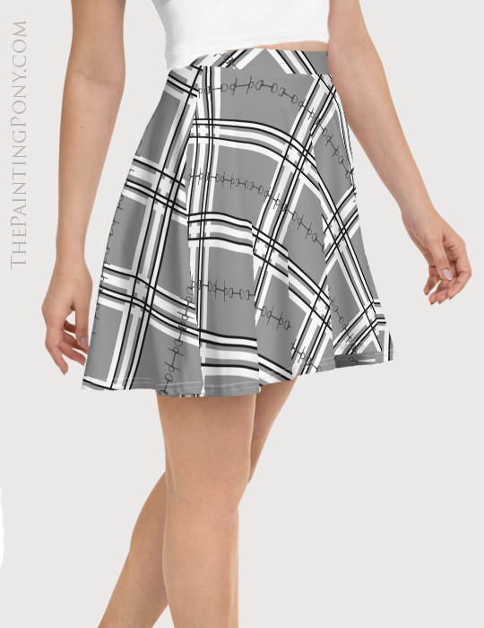 Plaid Horse Bit Pattern Equestrian Bullet Journal The Painting Pony