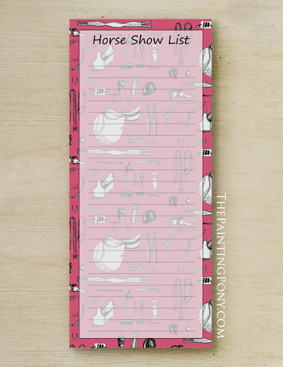 Horse Show Essentials Equestrian 10" Plate The Painting Pony