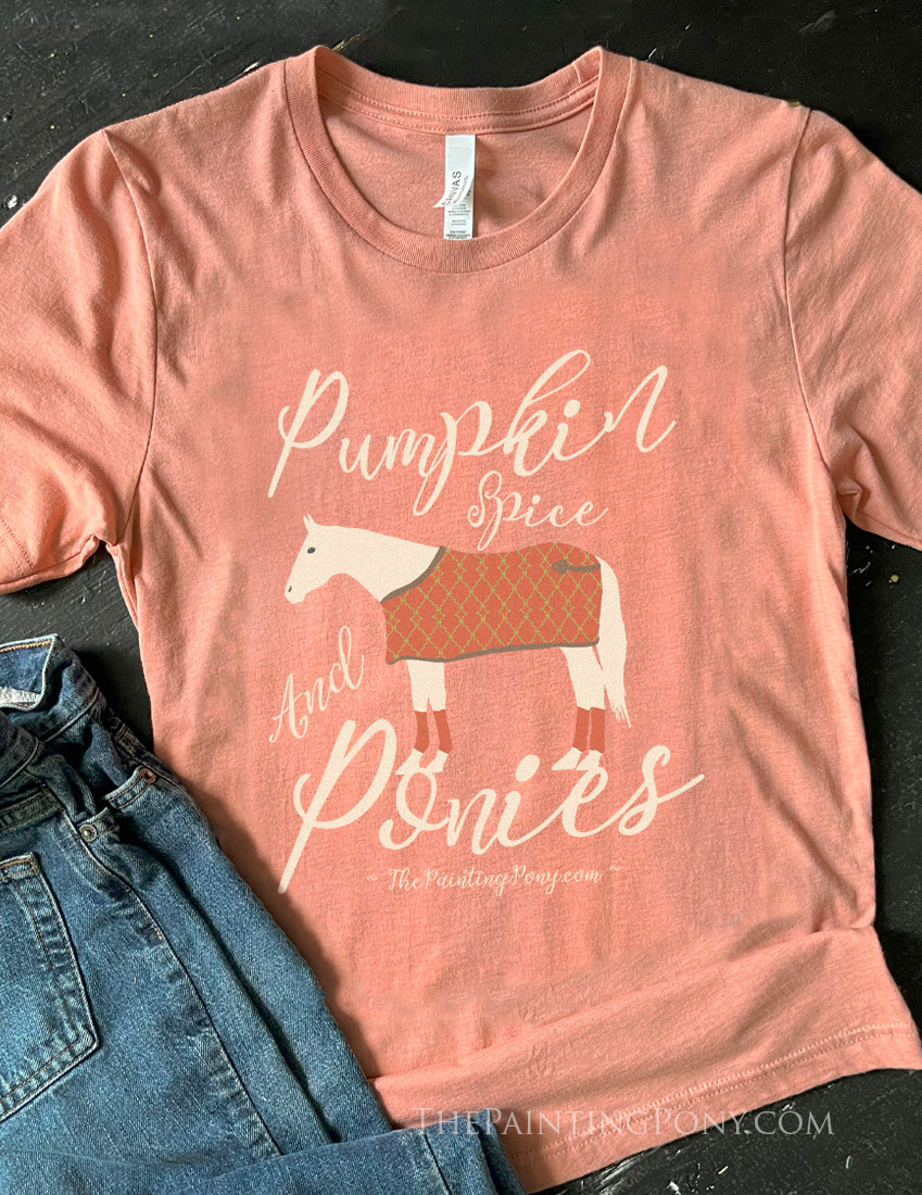 Equestrian Floral Pony Tee