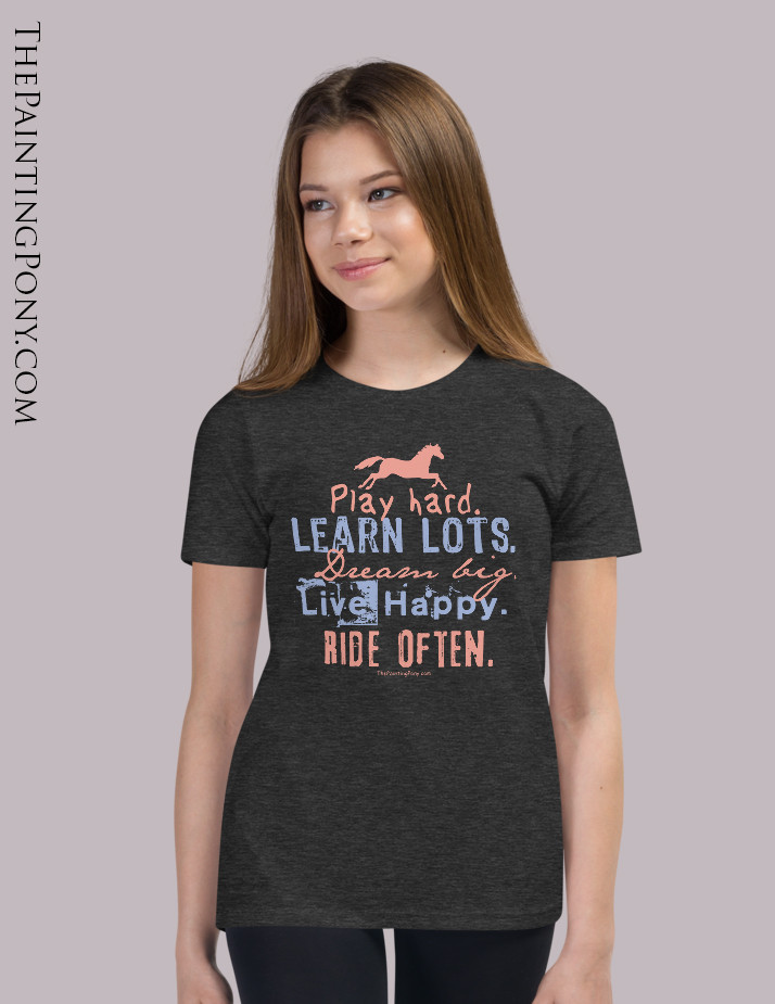 Trendy Riding Lesson Shirts Ride Often Equestrian Horse T-Shirt - The Painting Pony